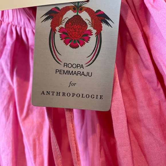 New Anthropologie x Roopa Pemmaraju Embroidered Midi Skirt - Picture 8 of 9